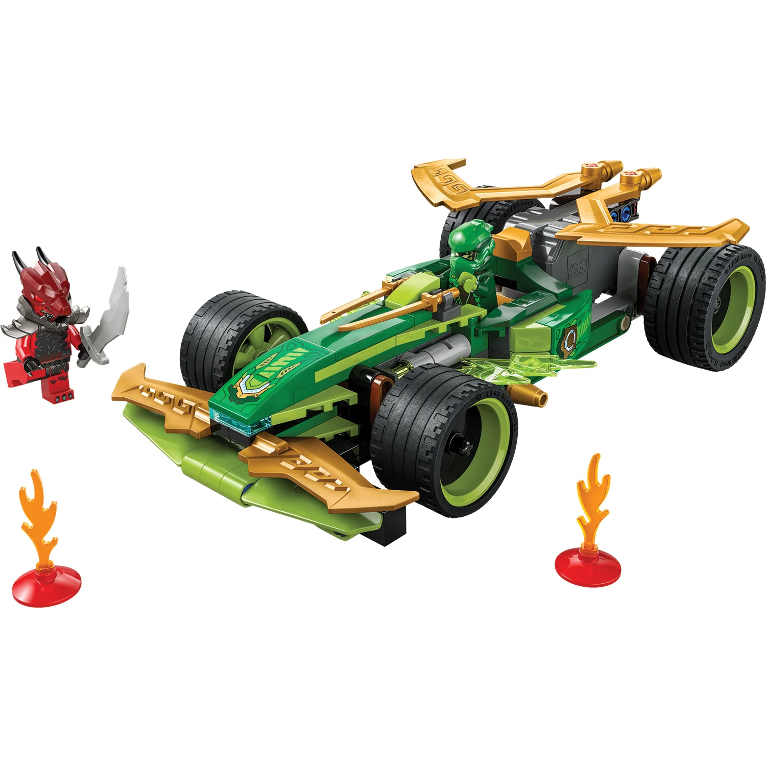 LEGO® NINJAGO® Lloyd’s Pull-Back Race Car - Image 2