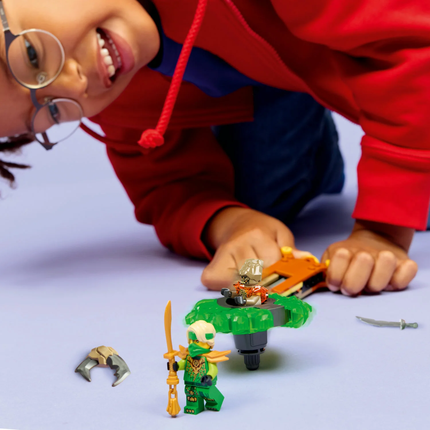 LEGO® NINJAGO® Lloyd vs. Earth Monster Spinner - Image 3