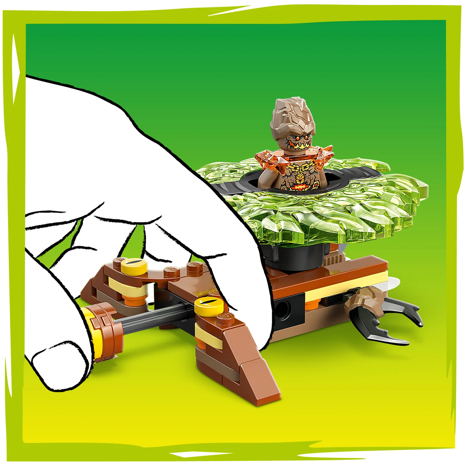 LEGO® NINJAGO® Lloyd vs. Earth Monster Spinner - Image 6