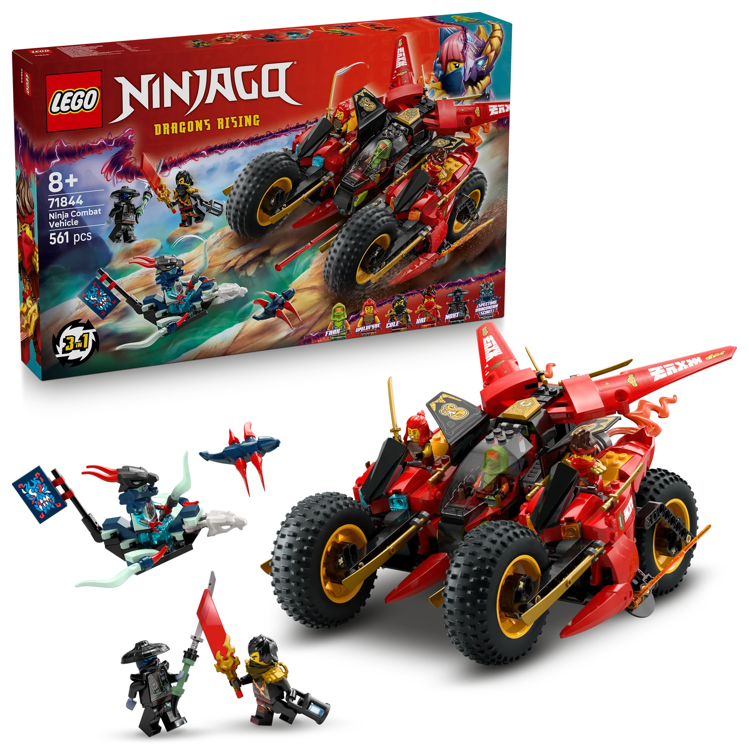 LEGO® NINJAGO® Ninja Combat Vehicle - Image 9