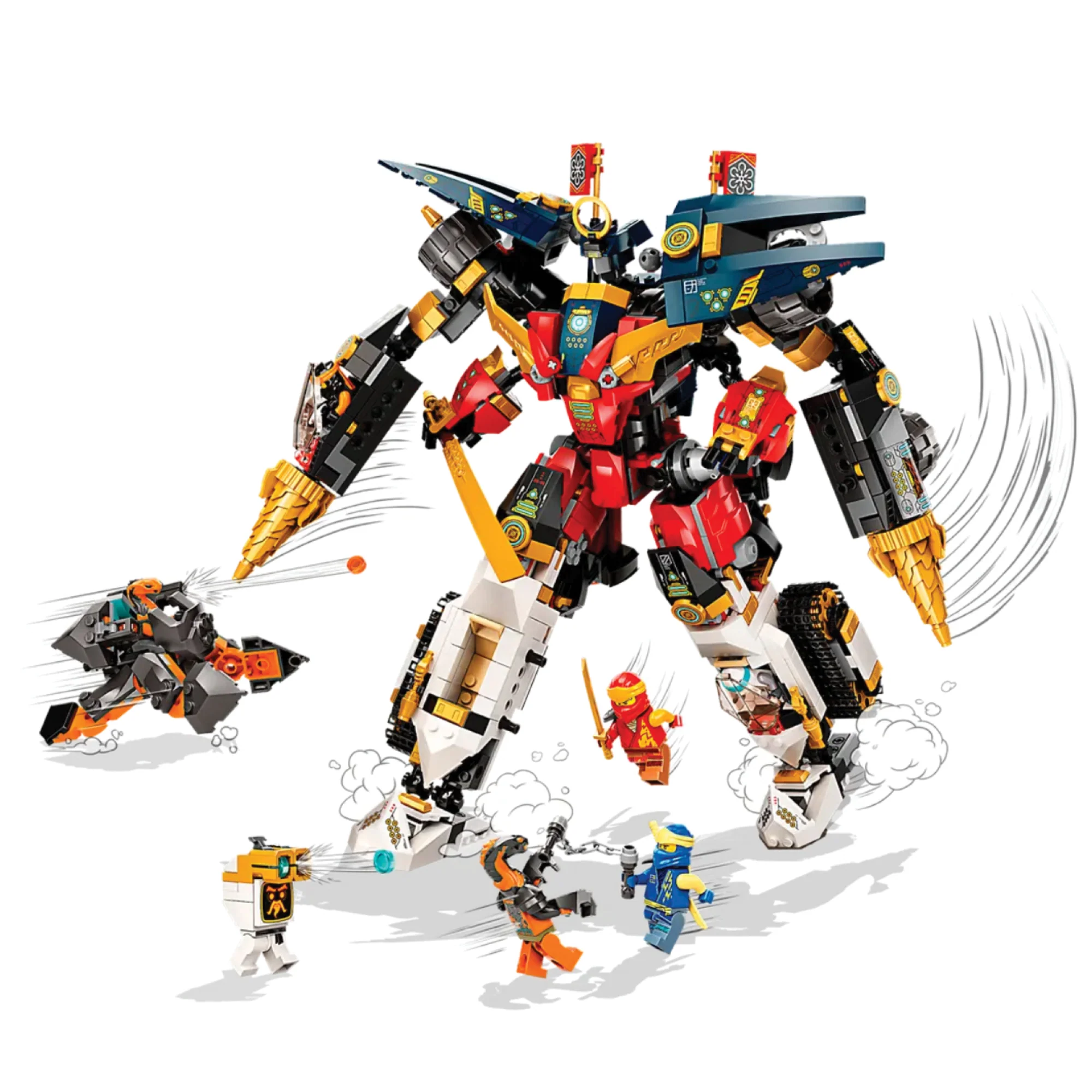 LEGO® NINJAGO® Ninja Ultra Combo Mech - Image 9