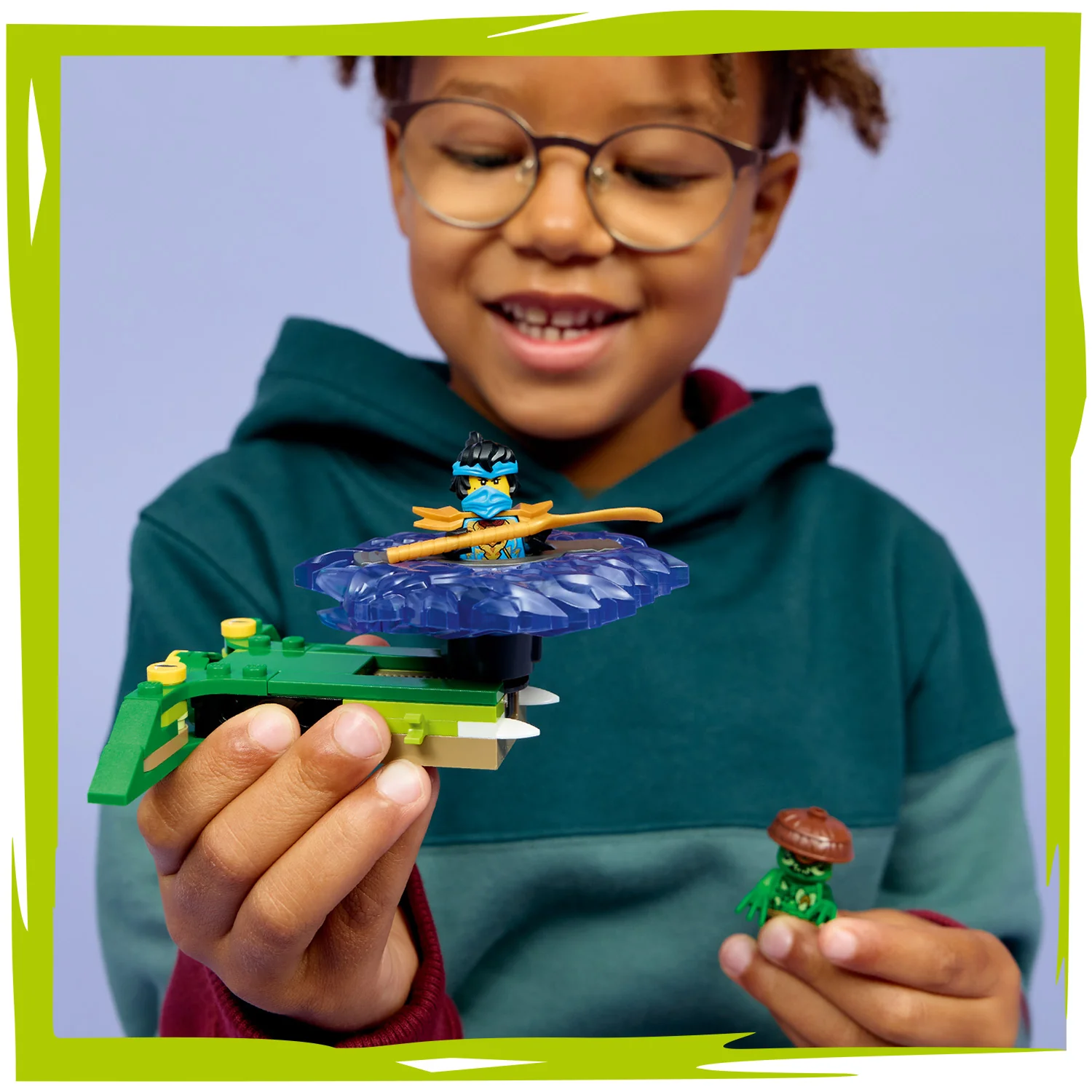 LEGO® NINJAGO® Nya vs. Mutation Monster Spinner - Image 7