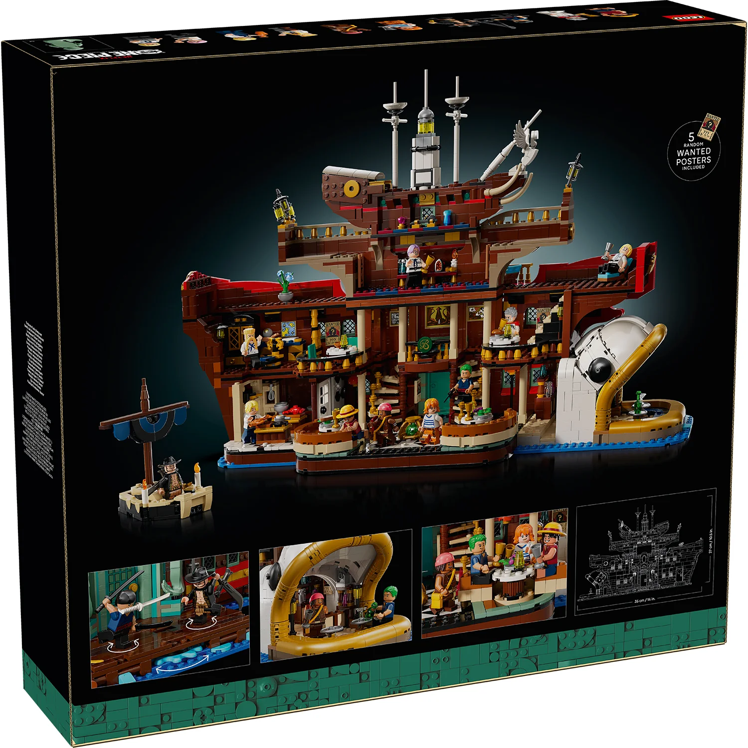 LEGO® ONE PIECE The Baratie Floating Restaurant - Image 9