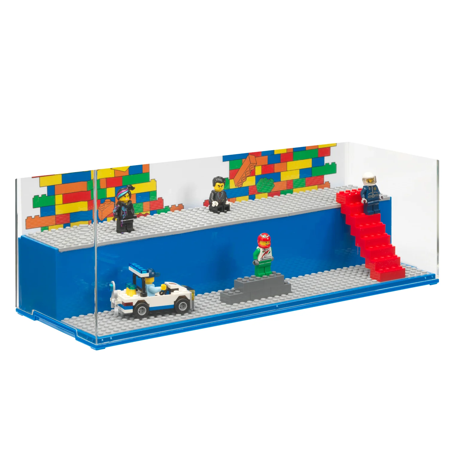 LEGO Play & Display Case  - Blue - Image 3