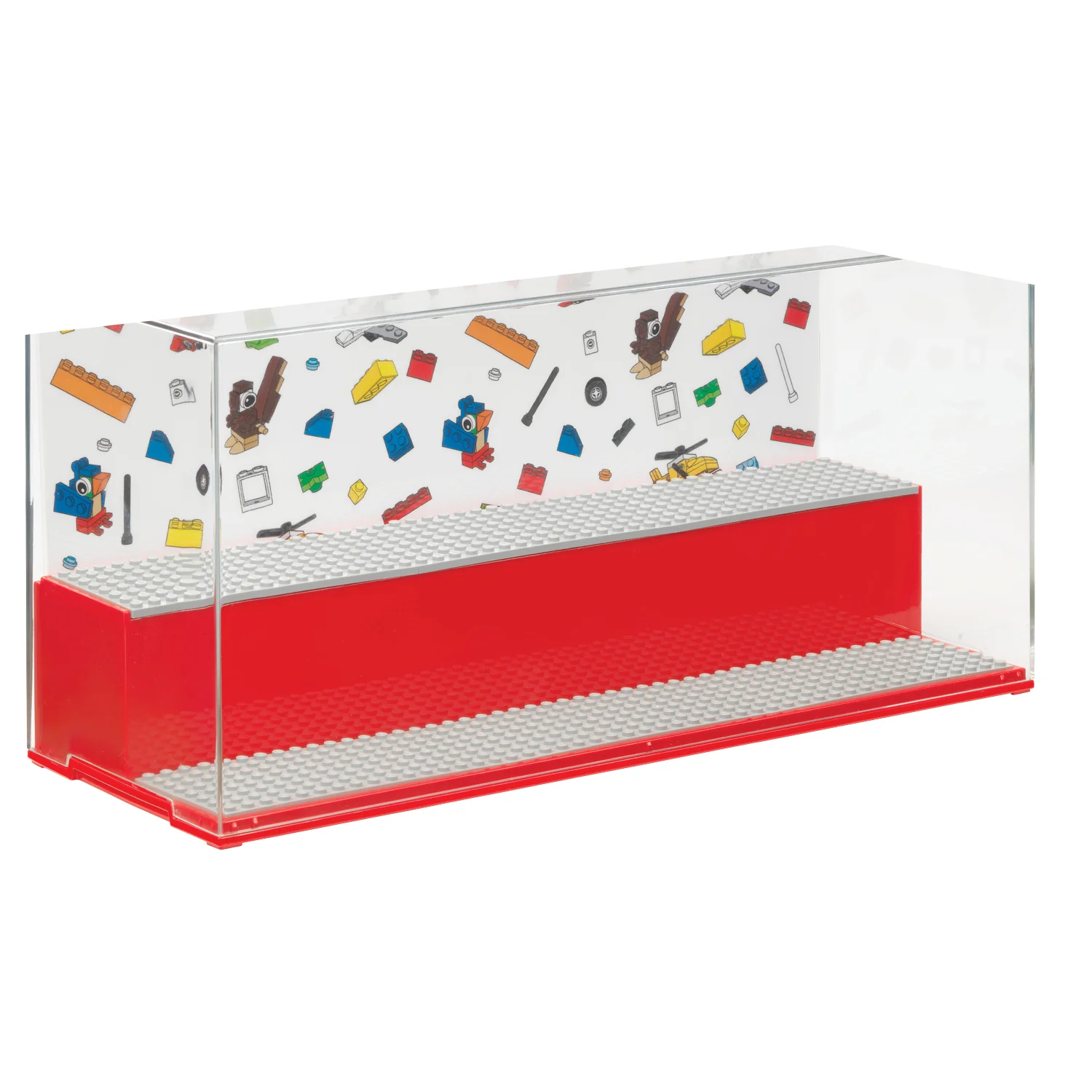 LEGO Play & Display Case - Red - Image 2
