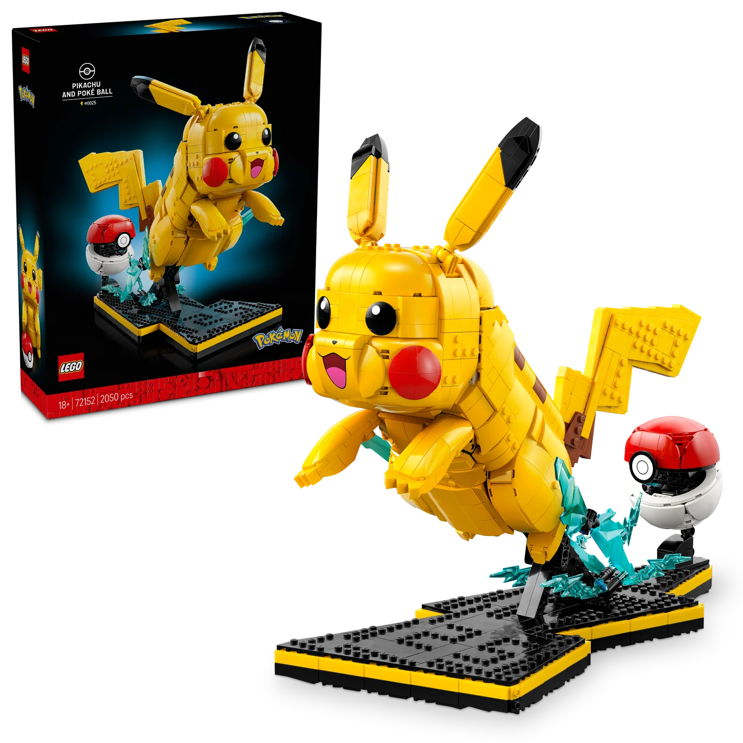 LEGO® Pokémon™ Pikachu and Poké Ball - Image 12
