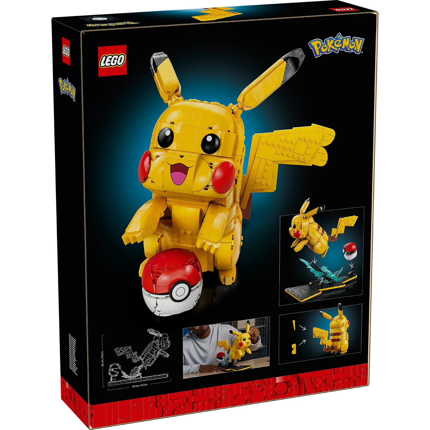 LEGO® Pokémon™ Pikachu and Poké Ball - Image 13