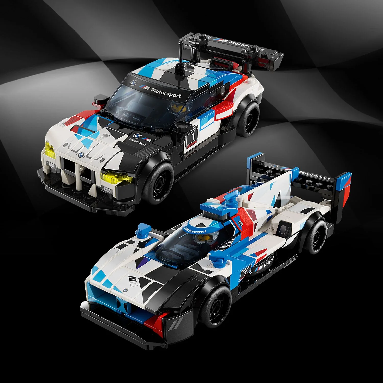 LEGO® Speed Champions BMW M4 GT3 & BMW M Hybrid V8 Race Cars - Image 6
