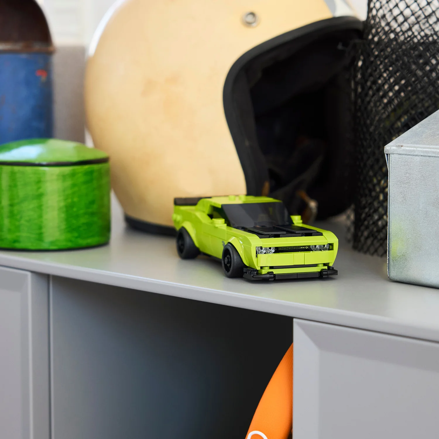LEGO® Speed Champions Dodge Challenger SRT Hellcat Sports Car - Image 6