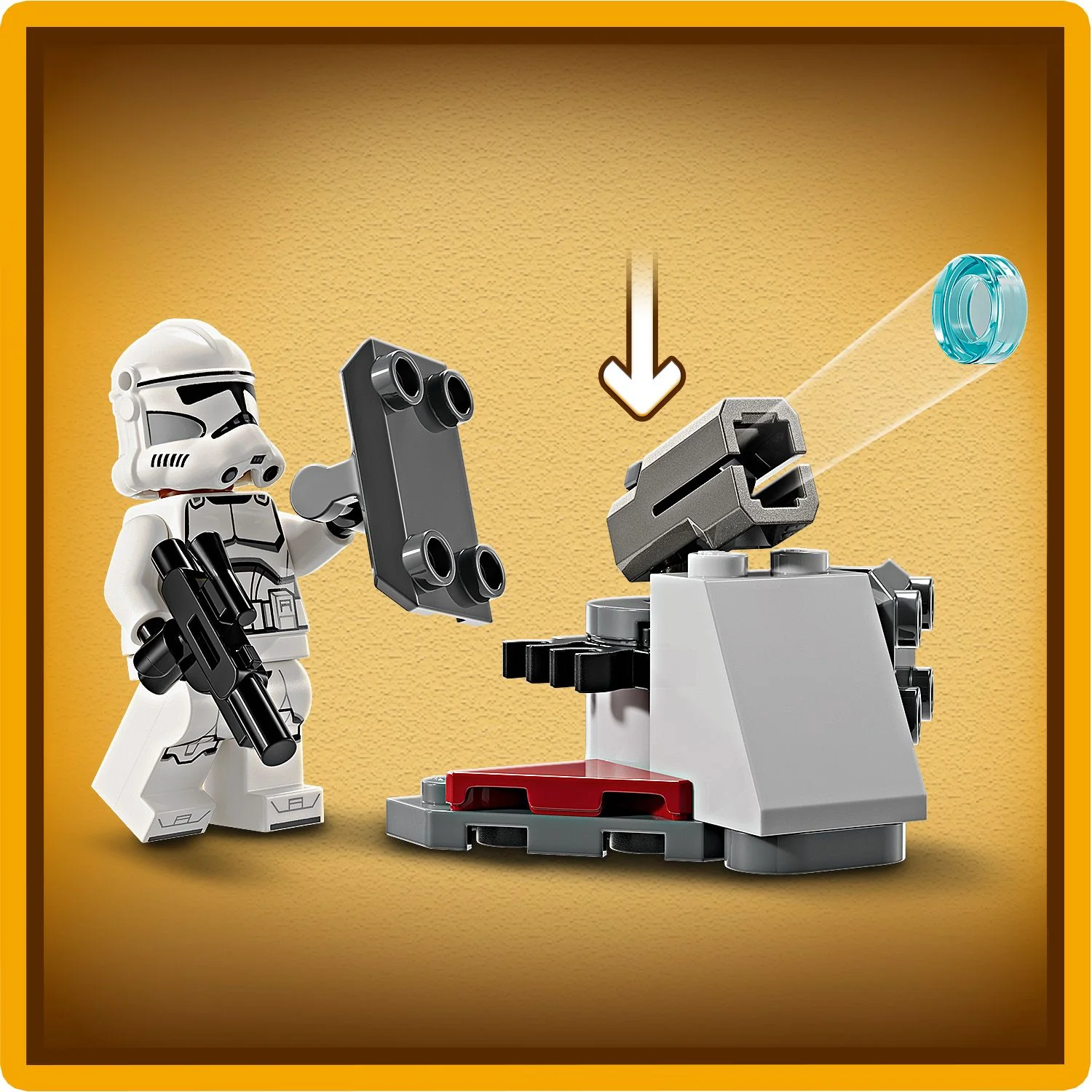 LEGO® Star Wars™ Clone Trooper™ & Battle Droid™ Battle Pack - Image 11