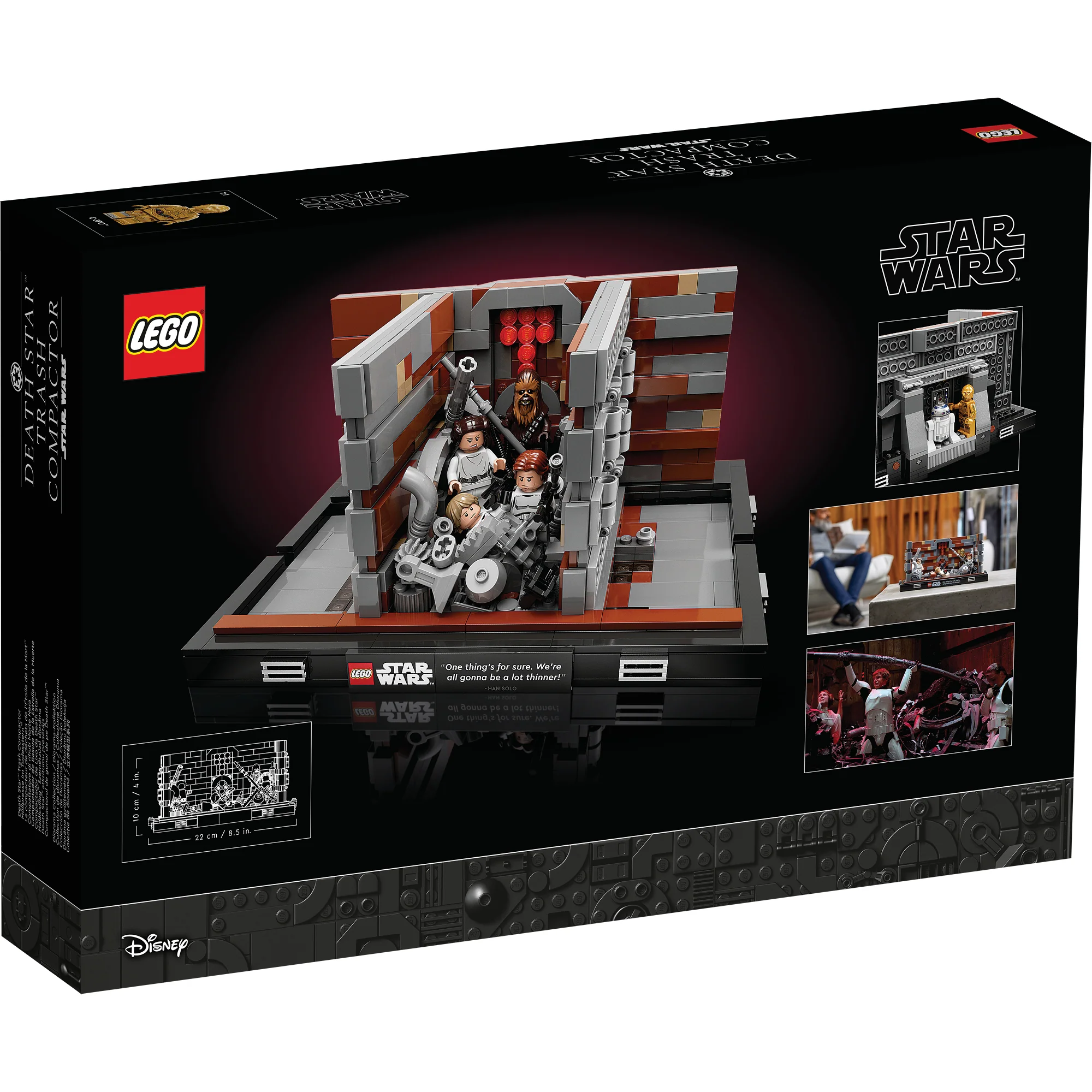 LEGO® Star Wars™ Death Star™ Trash Compactor Diorama - Image 12