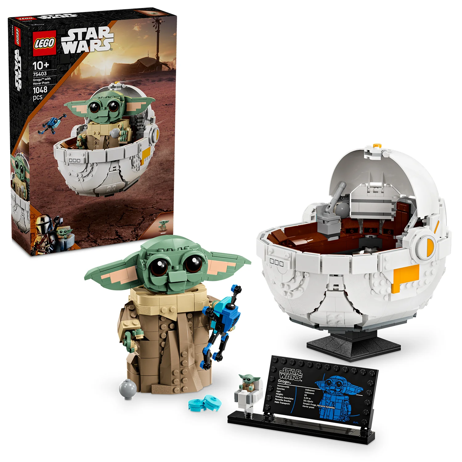 LEGO® Star Wars⢠Grogu⢠with Hover Pram - Image 10