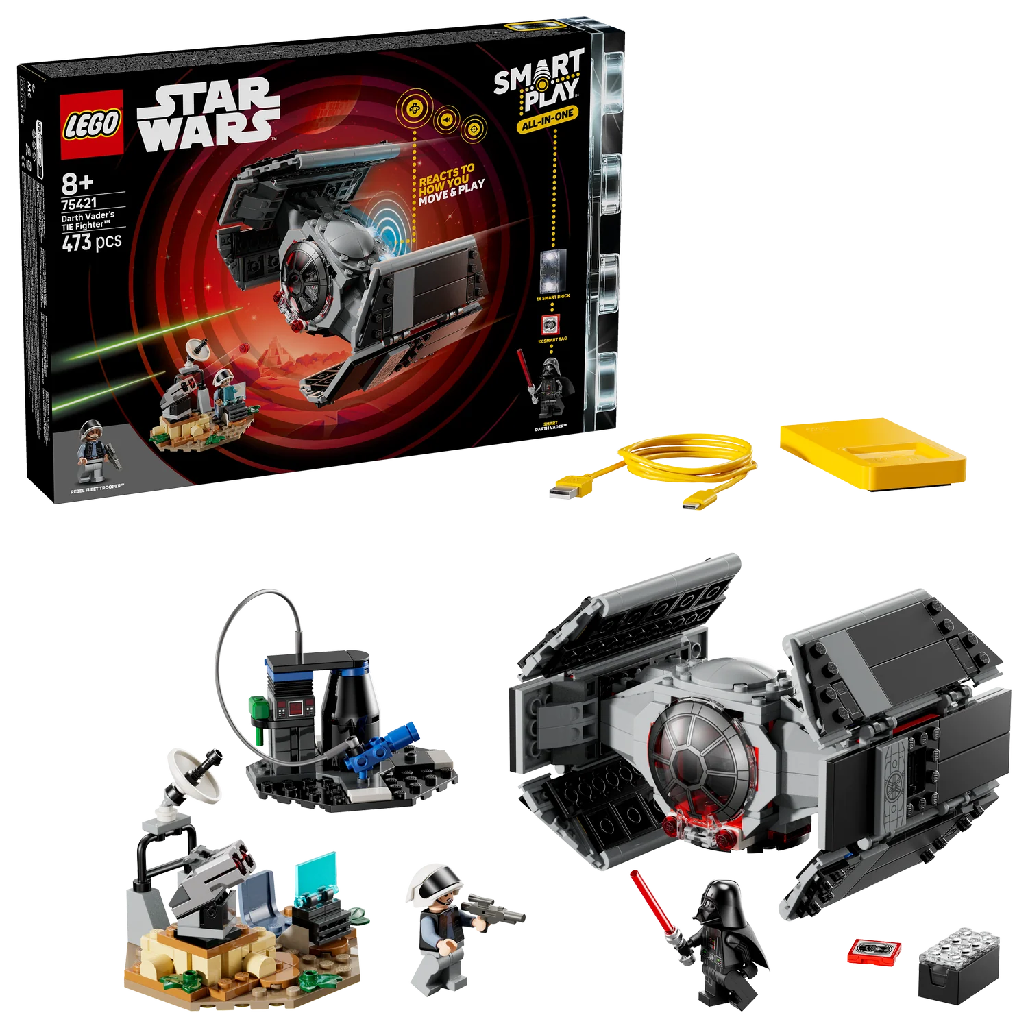 LEGO® Star Wars™ SMART Play™: Darth Vader’s TIE Fighter™ - Image 12