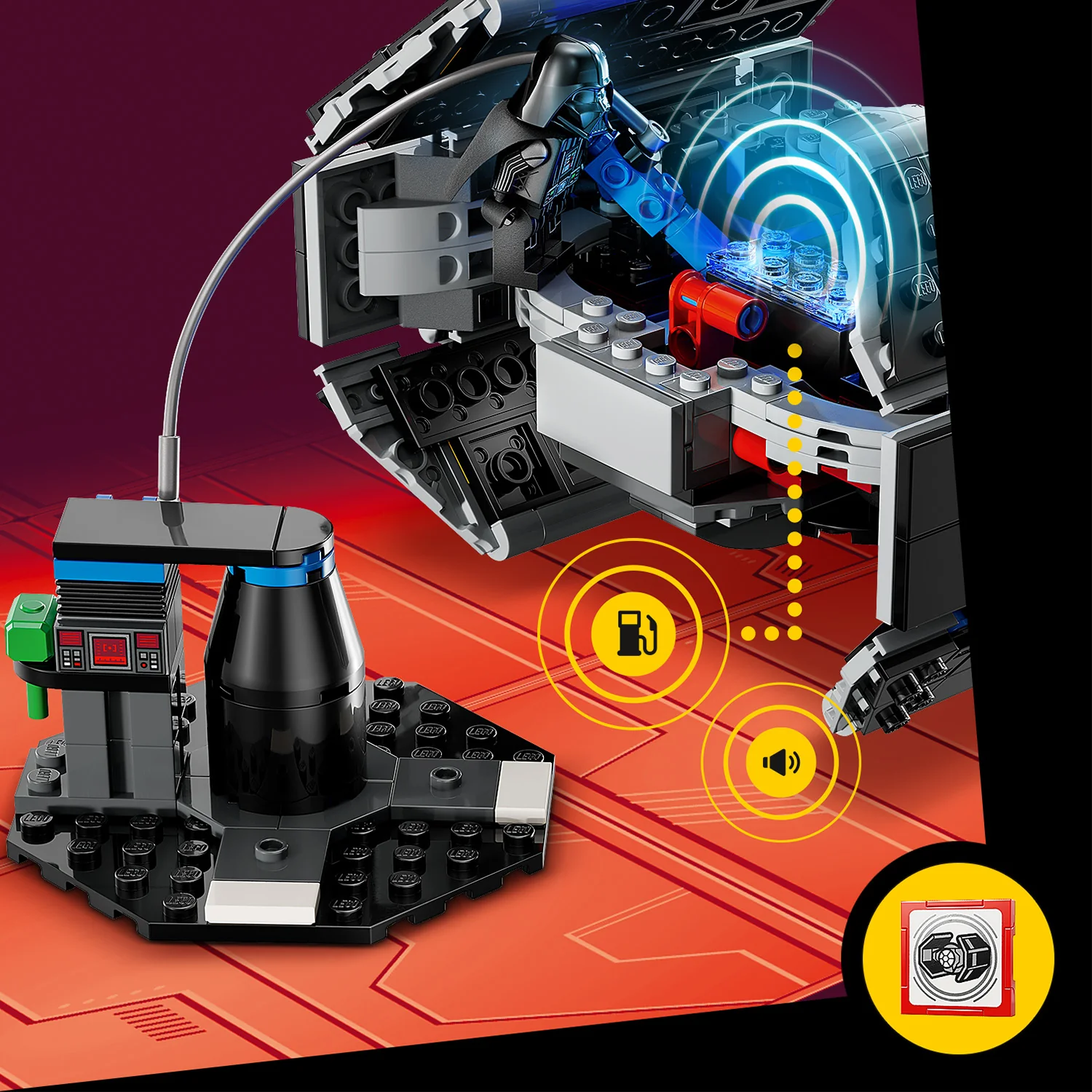 LEGO® Star Wars™ SMART Play™: Darth Vader’s TIE Fighter™ - Image 9
