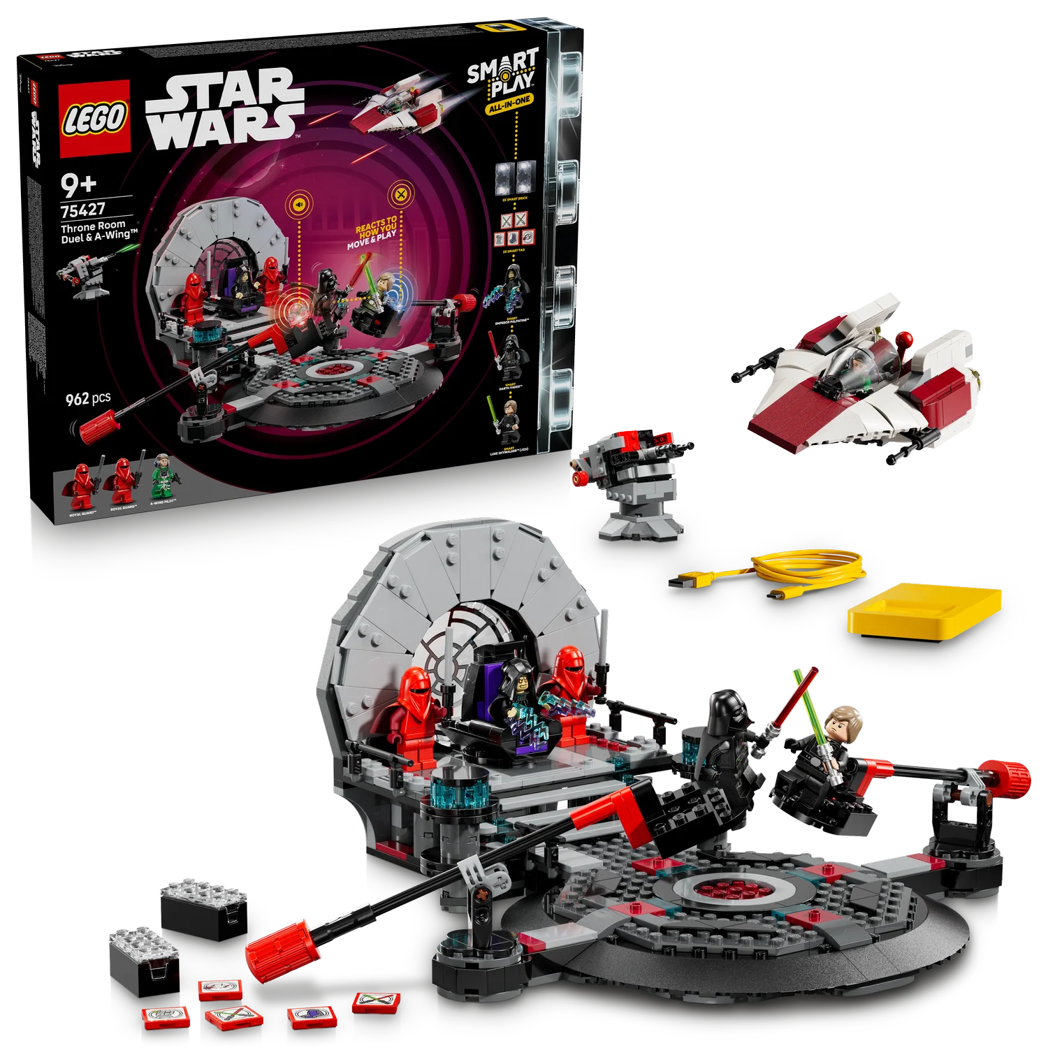 LEGO® Star Wars™ SMART Play™: Throne Room Duel & A-Wing™ - Image 12