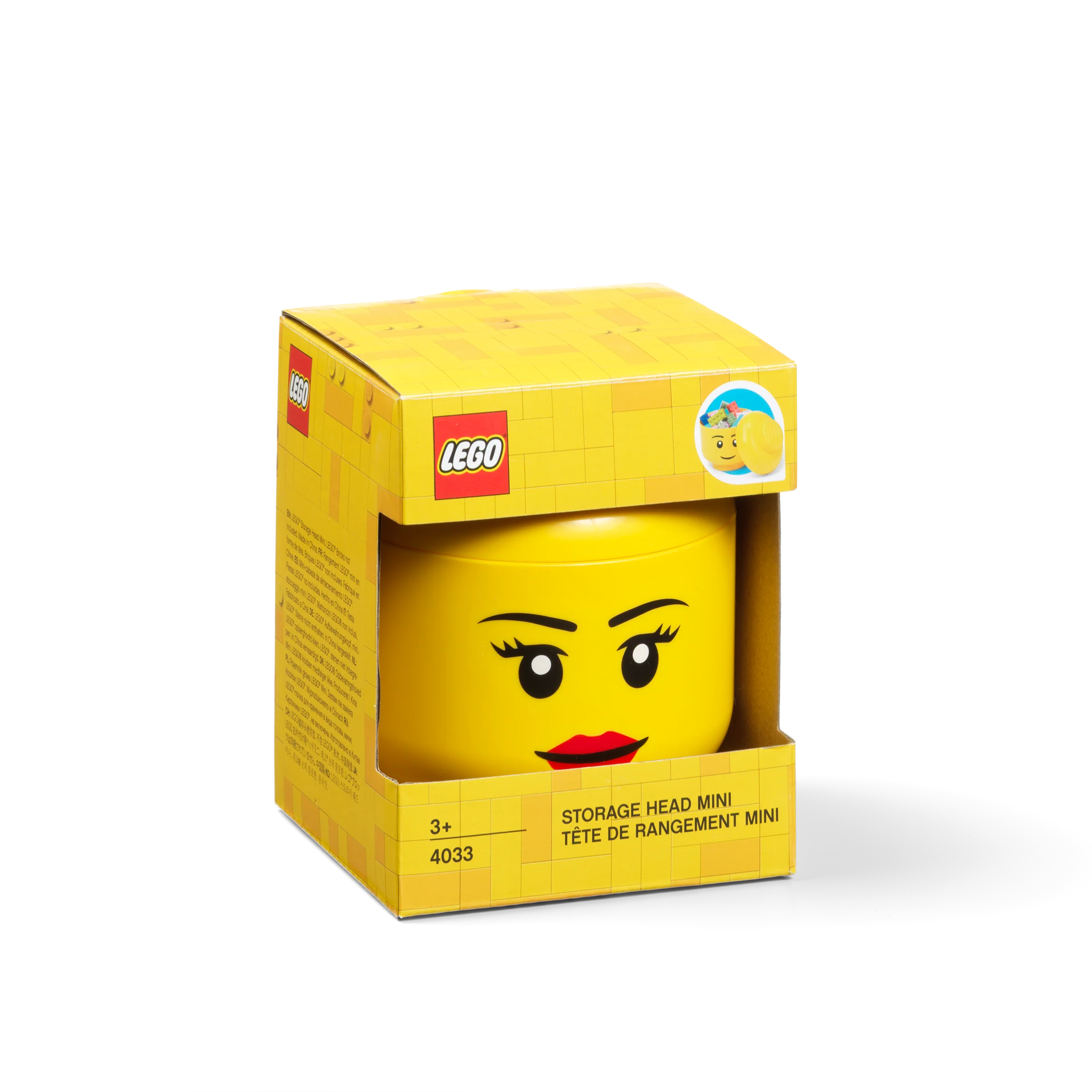 LEGO Storage Head Girl - Mini