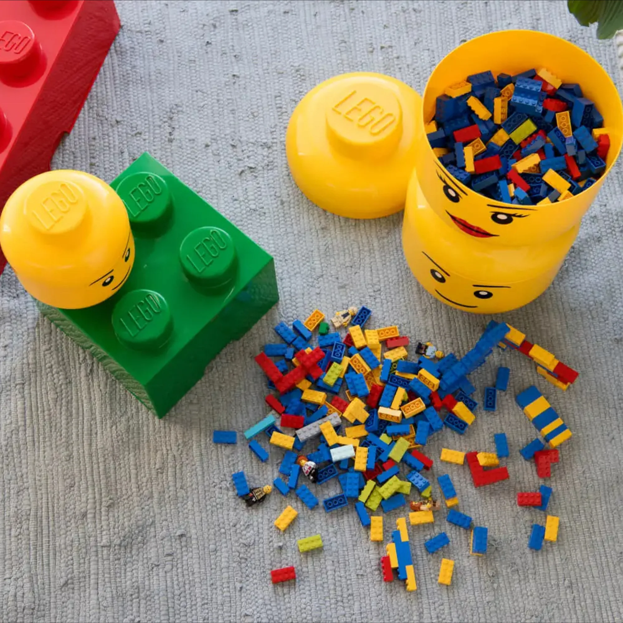 LEGO Storage Head Large (Boy) - Image 5