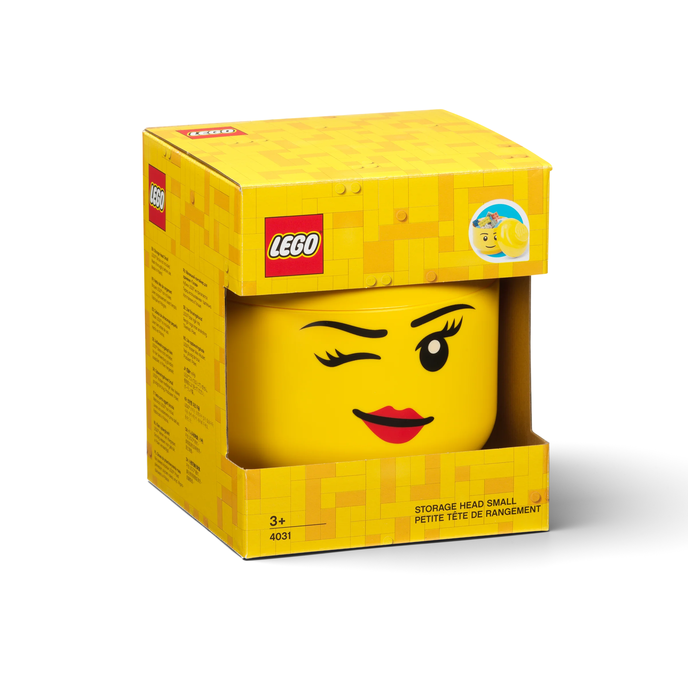 LEGO Storage Head Winking - Small