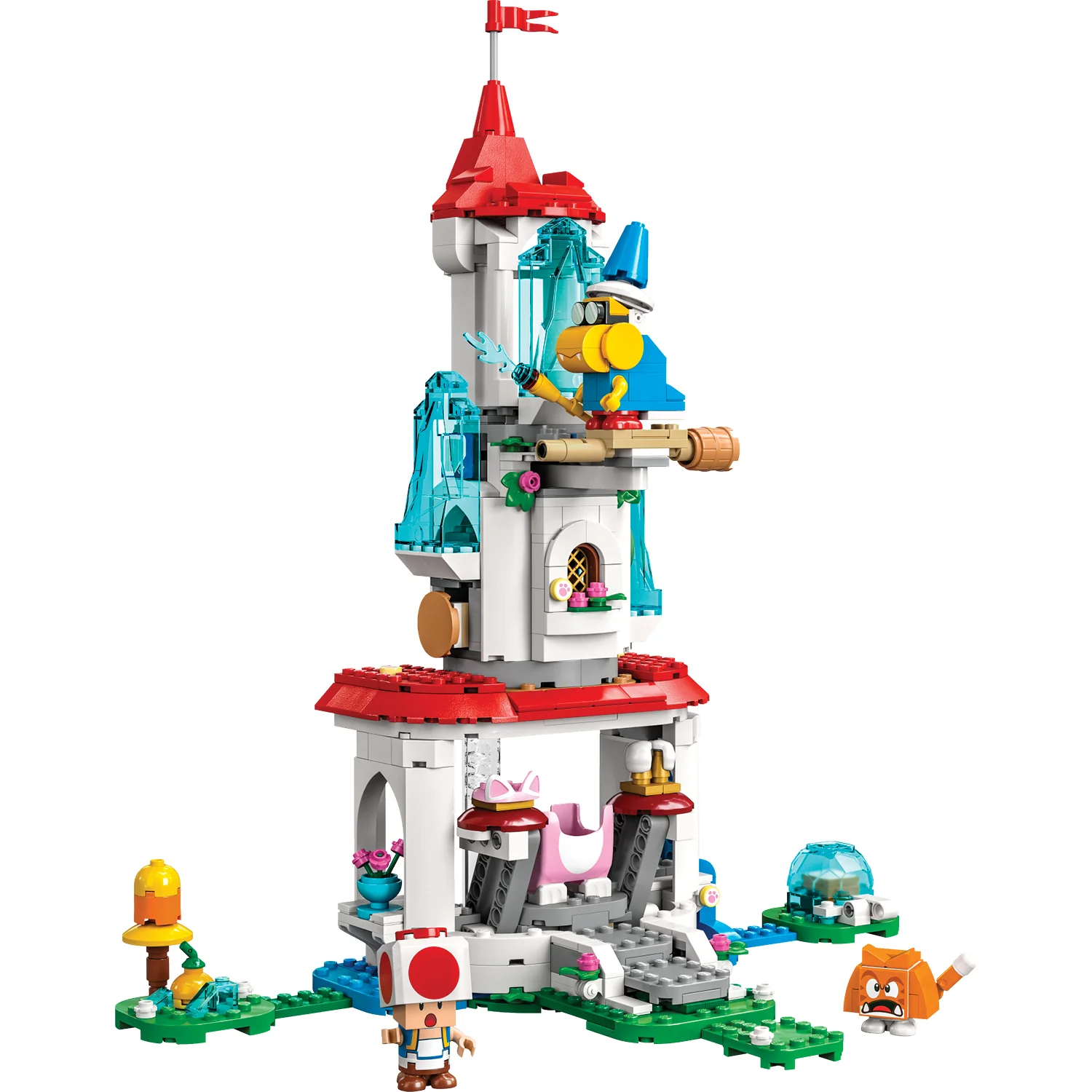LEGO® Super Mario™ Cat Peach Suit and Frozen Tower Expansion Set - Image 2