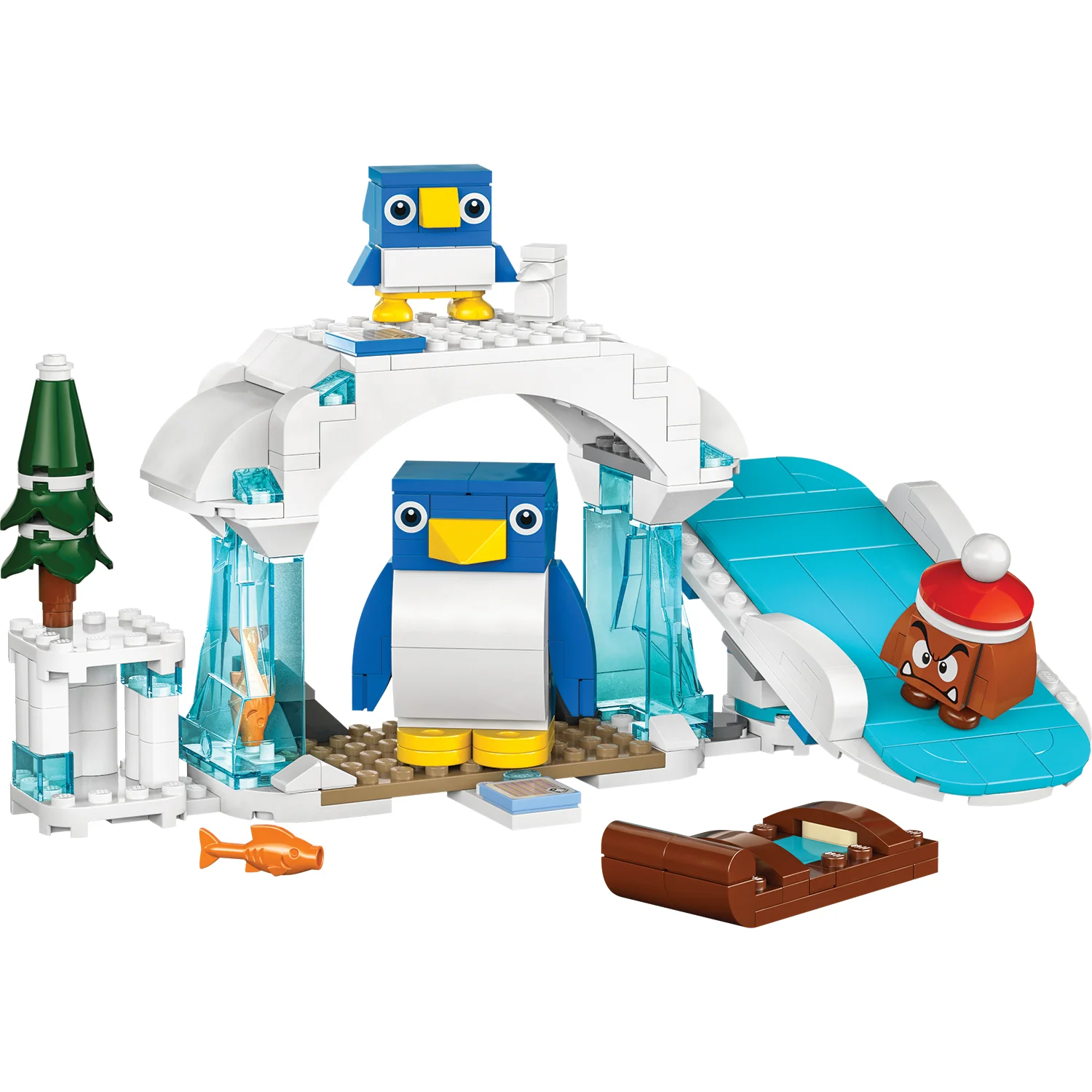 LEGO® Super Mario™ Penguin Family Snow Adventure Expansion Set - Image 2