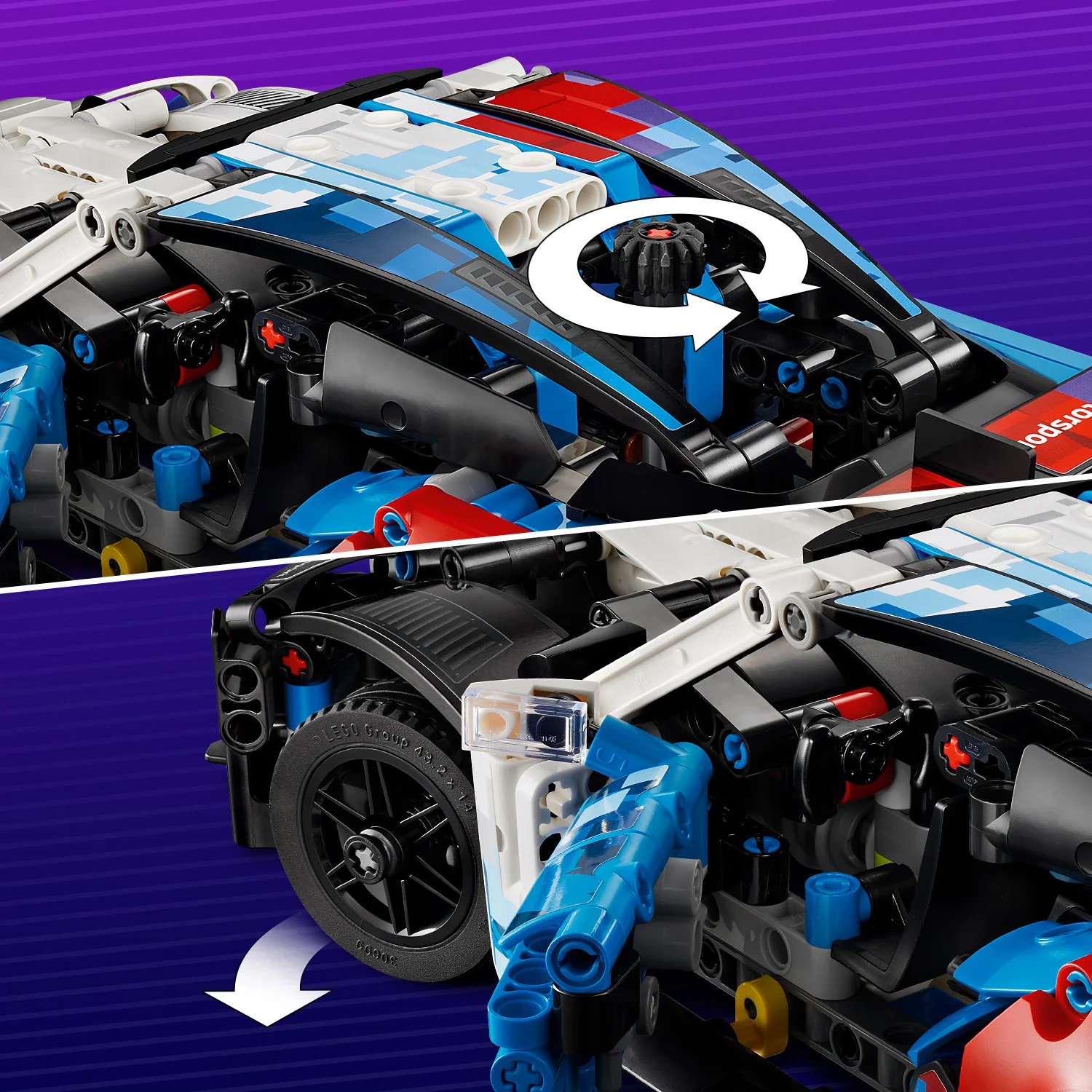 LEGO® Technic BMW M4 GT3 EVO Race Car - Image 6