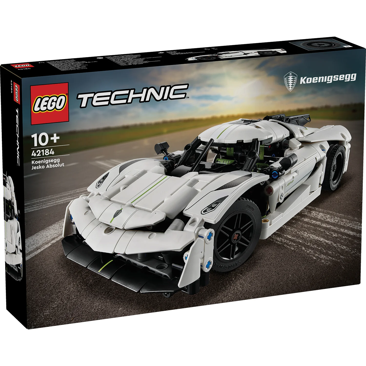 LEGO® Technic⢠Koenigsegg Jesko Absolut White Hypercar