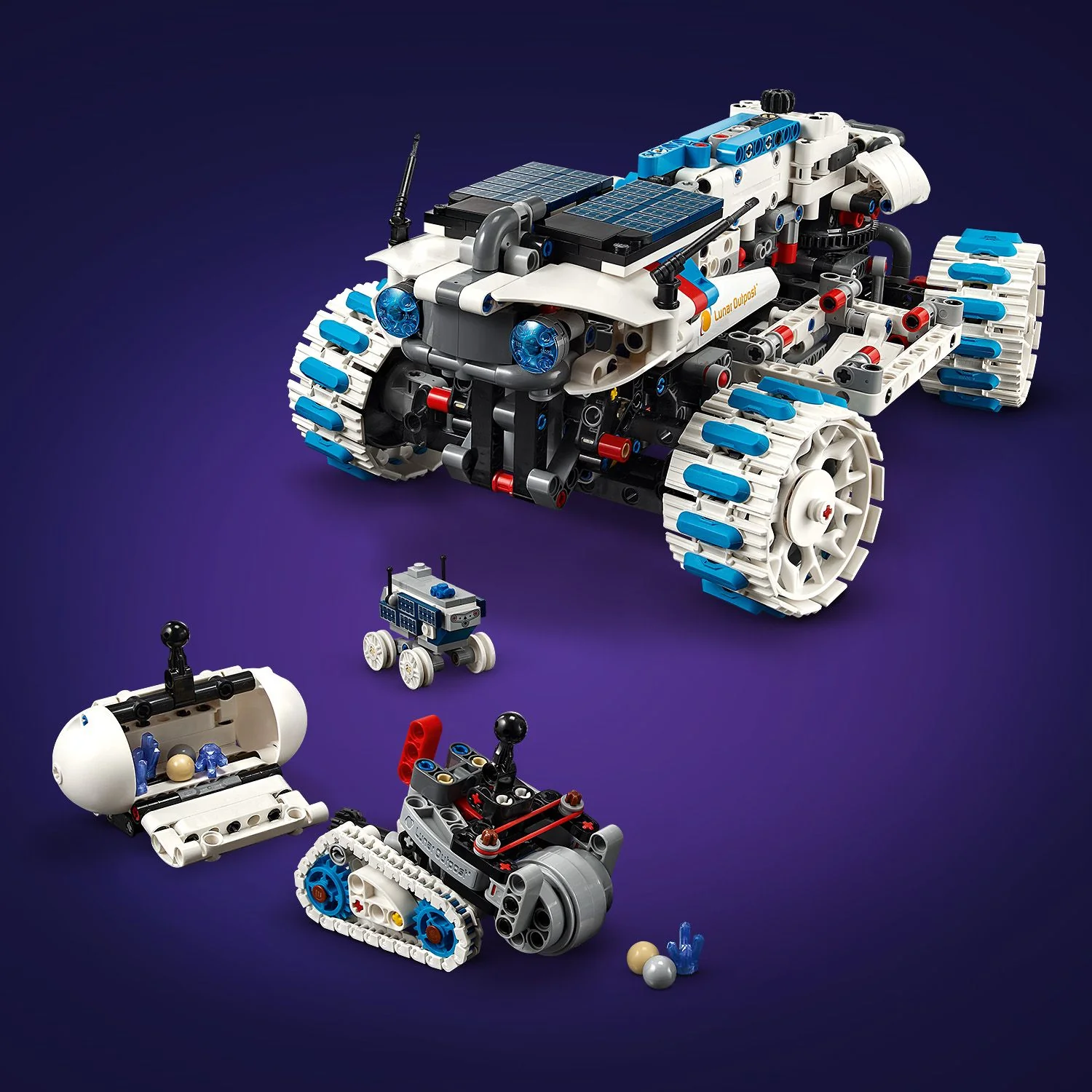 LEGO® Technic Lunar Outpost® Moon Rover Space Vehicle - Image 6
