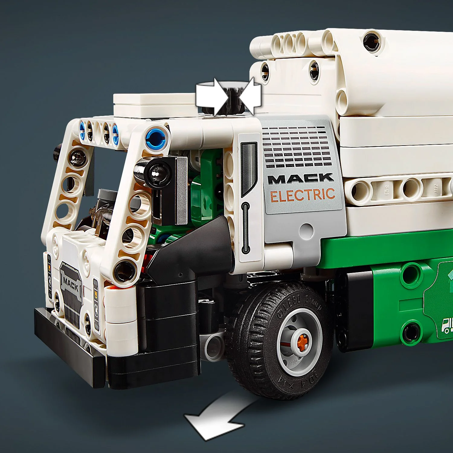 LEGO® Technic™ Mack® LR Electric Garbage Truck - Image 7
