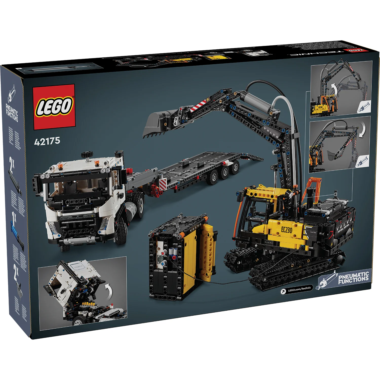 LEGO® Technic™ Volvo FMX Truck & EC230 Electric Excavator - Image 12
