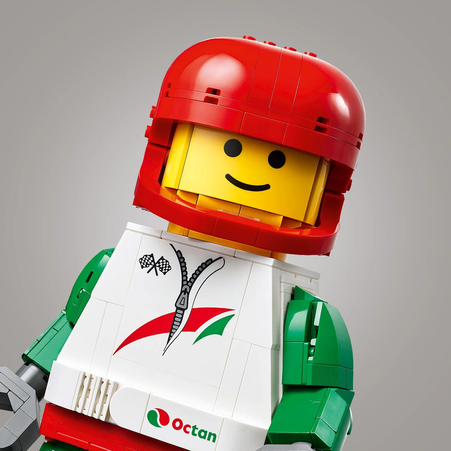 LEGOĀ® Up-Scaled Racing Driver Minifigure - Image 8