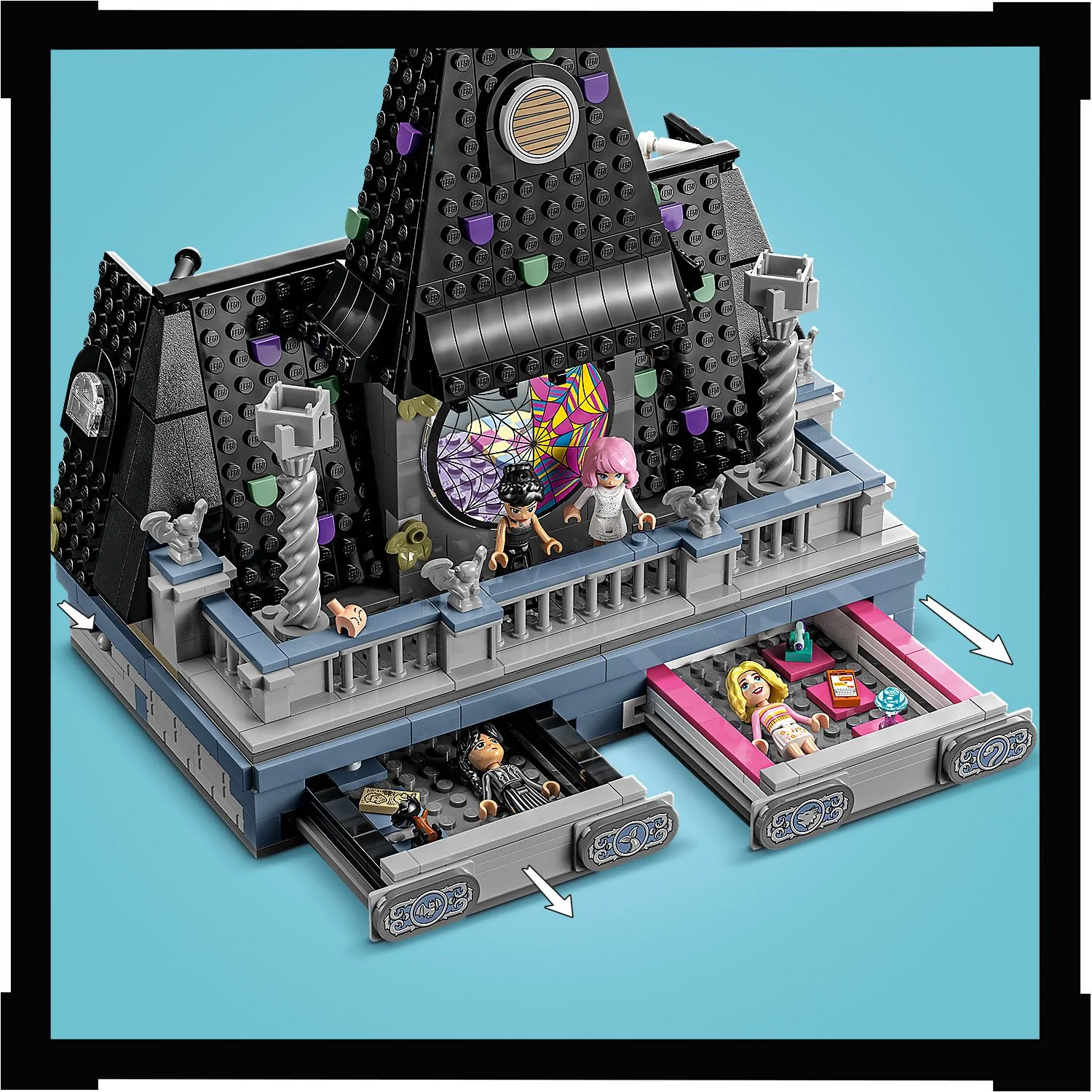 LEGO® Wednesday: Wednesday & Enid’s Dorm Room - Image 7