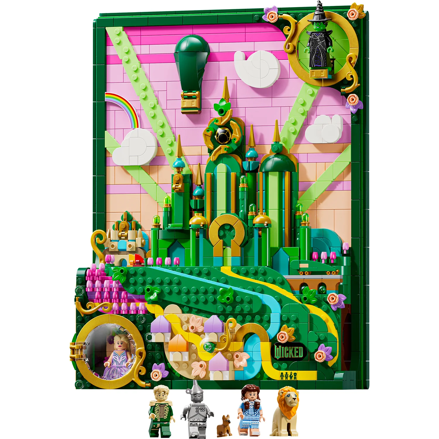 LEGO® Wicked Emerald City Wall Art - Image 2
