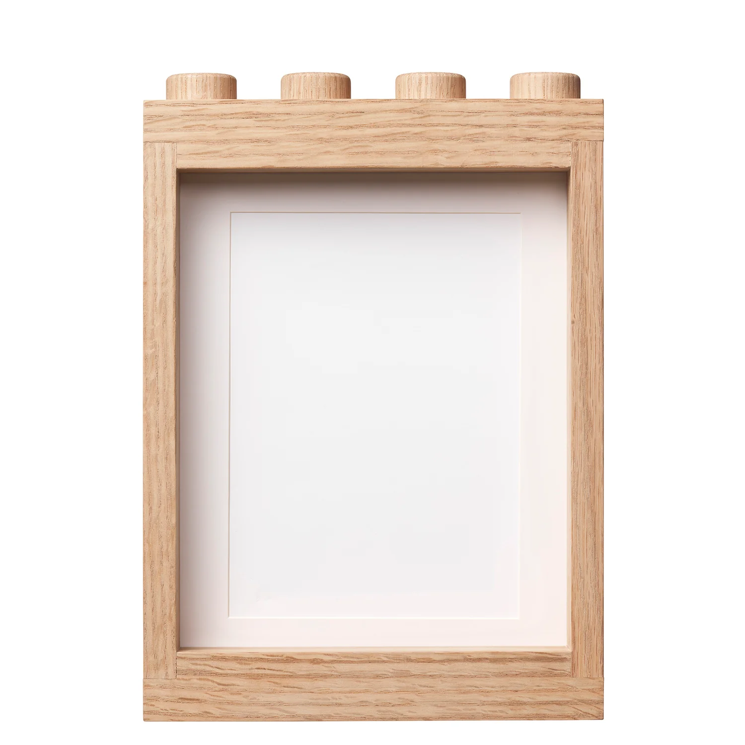 LEGO Wooden Picture Frame - Light Oak - Image 4