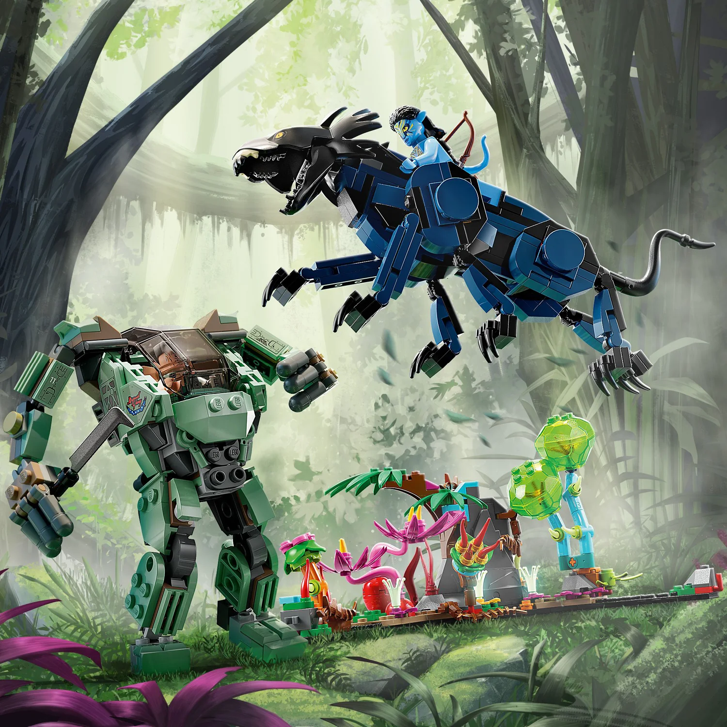 LEGO® Avatar™ Neytiri & Thanator vs. AMP Suit Quaritch - Image 6