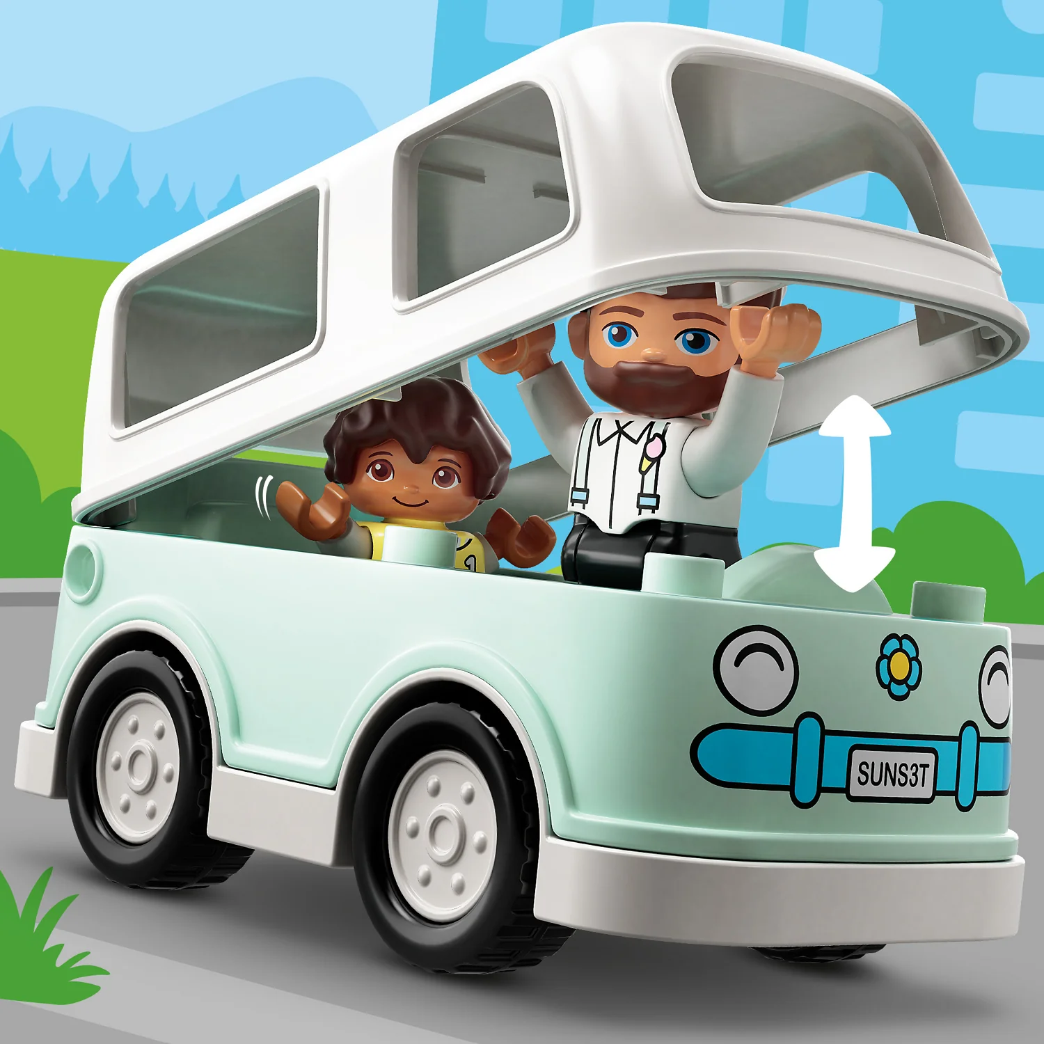 LEGO® DUPLO™ Parking Garage and Car Wash - Image 14