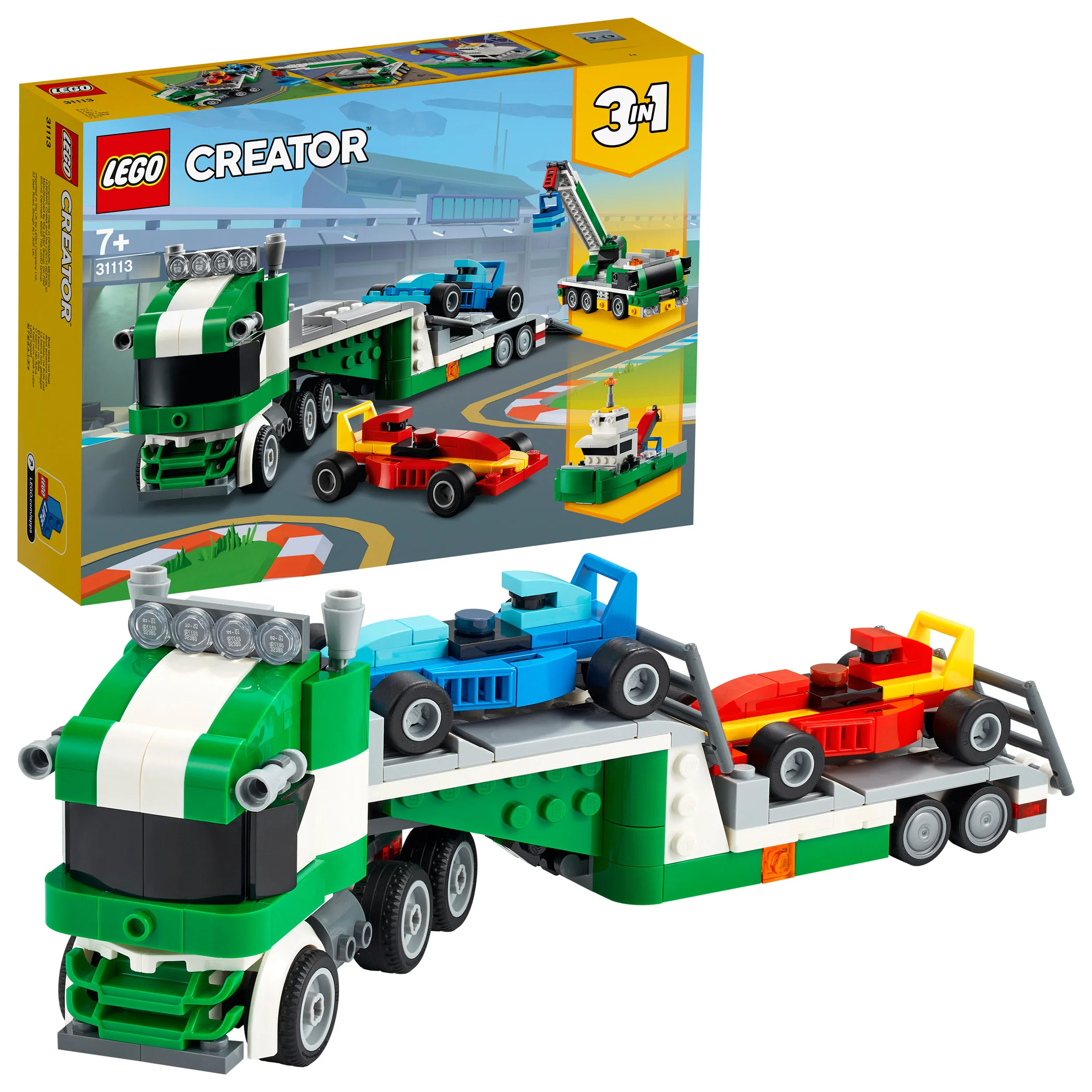 LEGO® Creator 3-in-1 Race Car Transporter - Image 9
