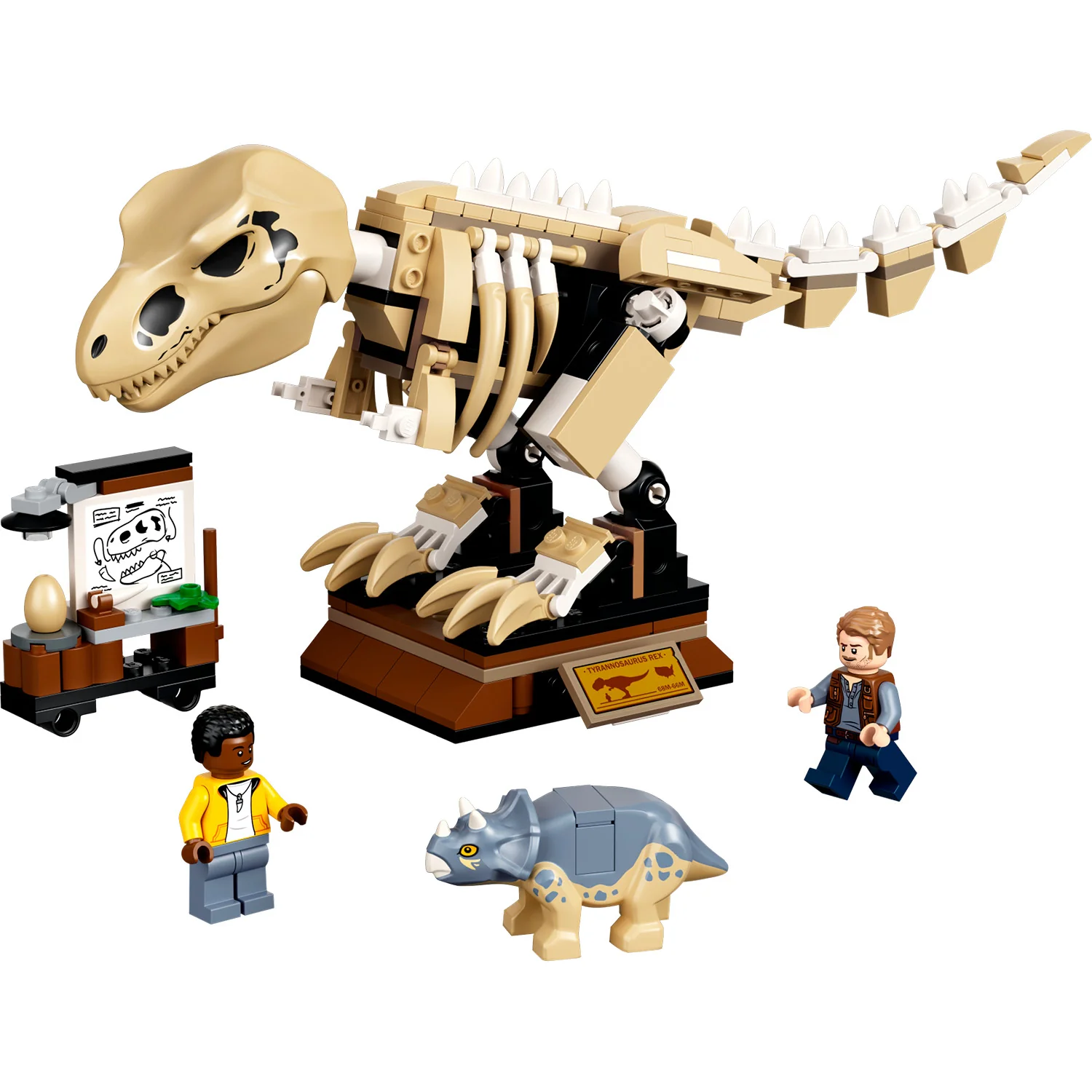 LEGO® Jurassic World T. rex Dinosaur Fossil Exhibition - Image 2