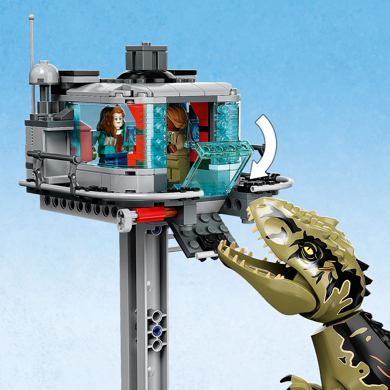 LEGO® Jurassic World Giganotosaurus and Therizinosaurus Attack - Image 9