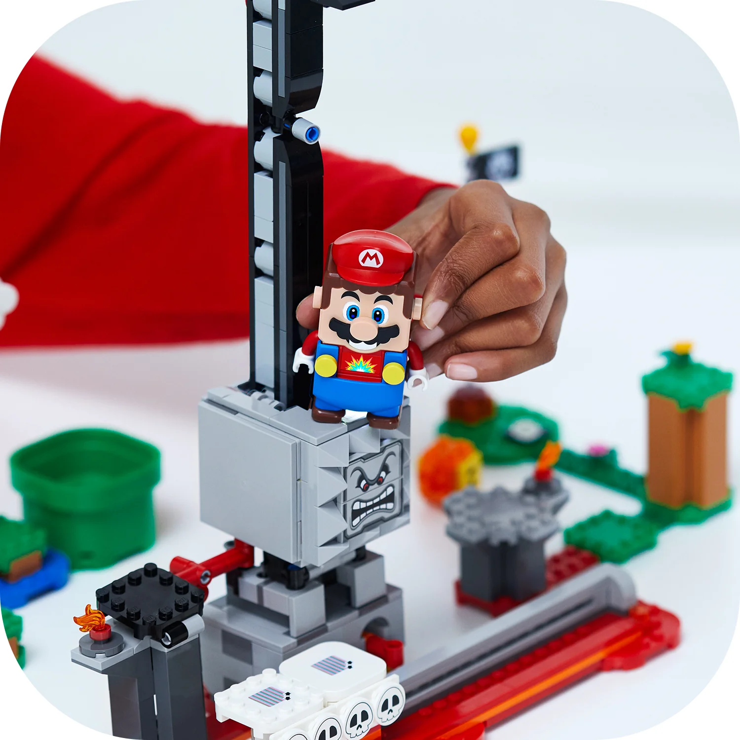 LEGO® Super Mario Thwomp Drop Expansion Set - Image 7