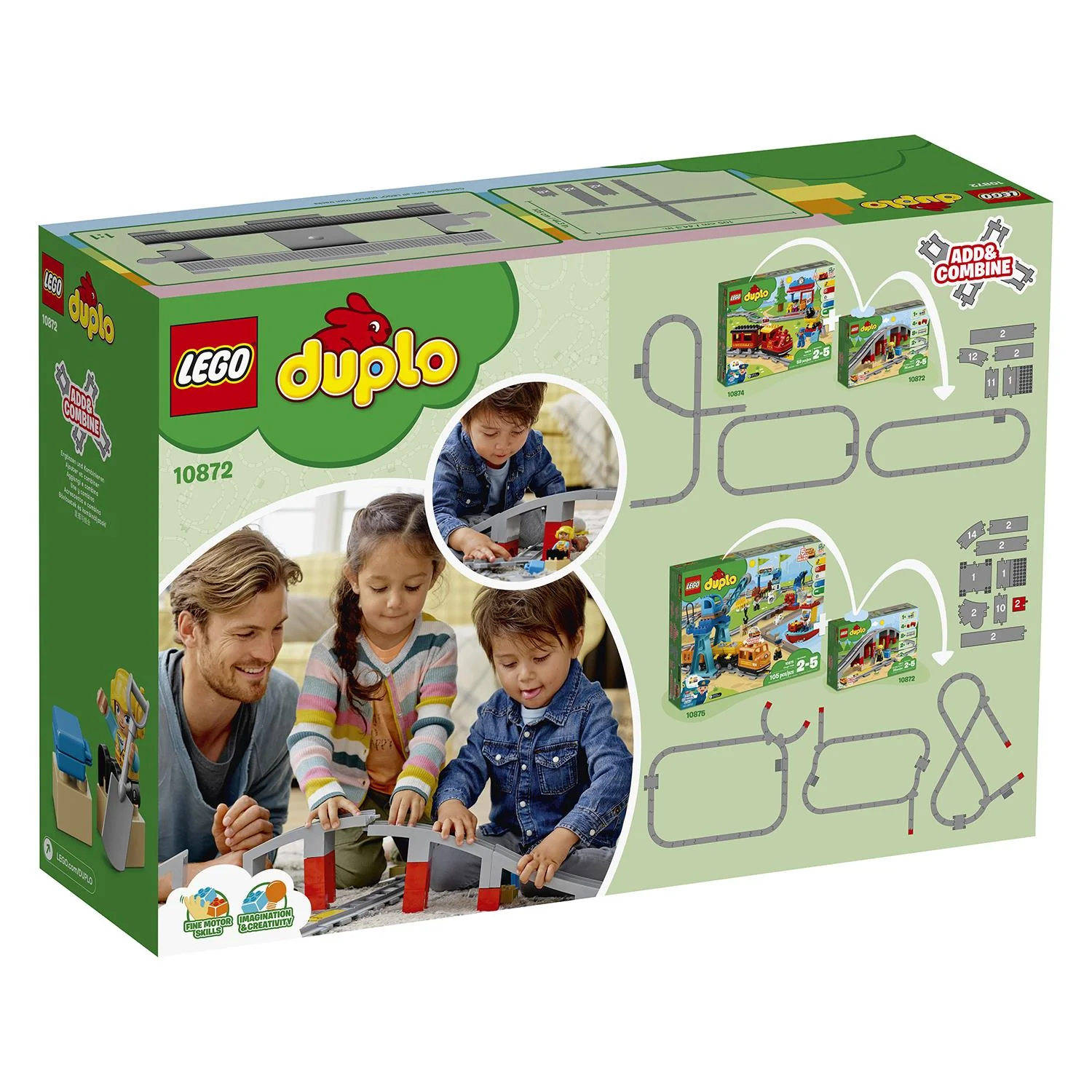 LEGO® DUPLO™ Train Bridge and Tracks - Image 10