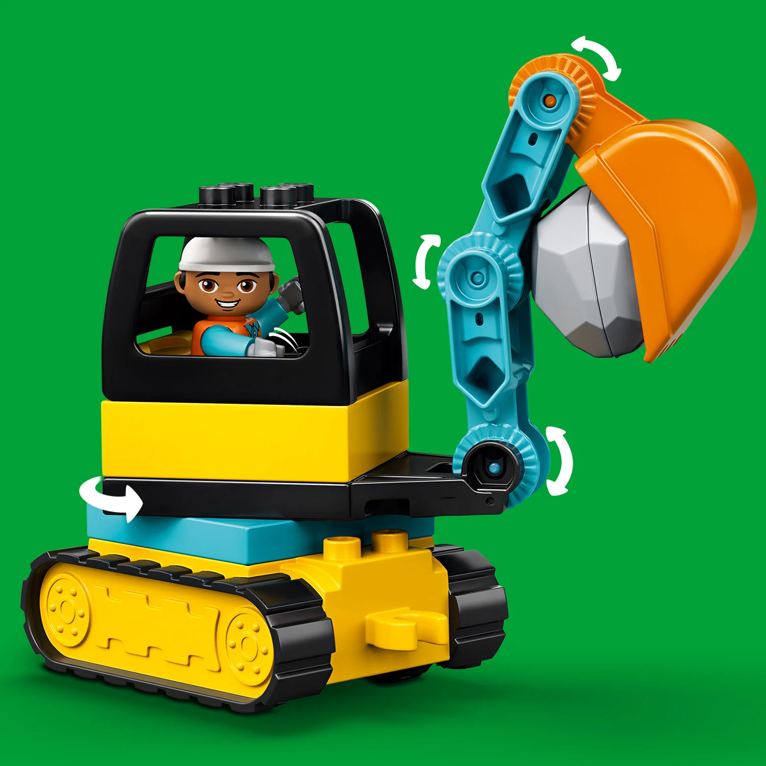 LEGO® DUPLO™ Truck & Tracked Excavator - Image 7